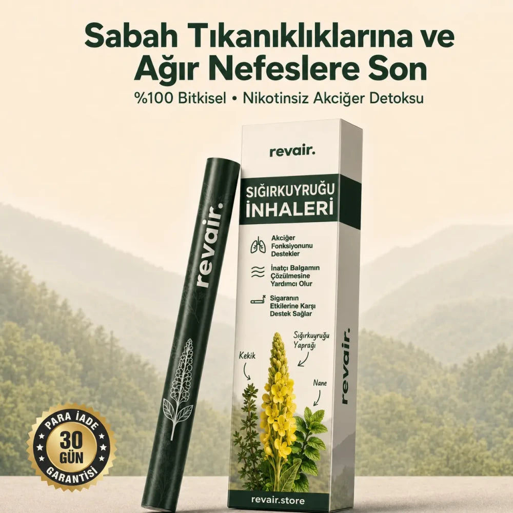 Revair Sığırkuyruğu Özlü Bitkisel Nefes İnhaleri