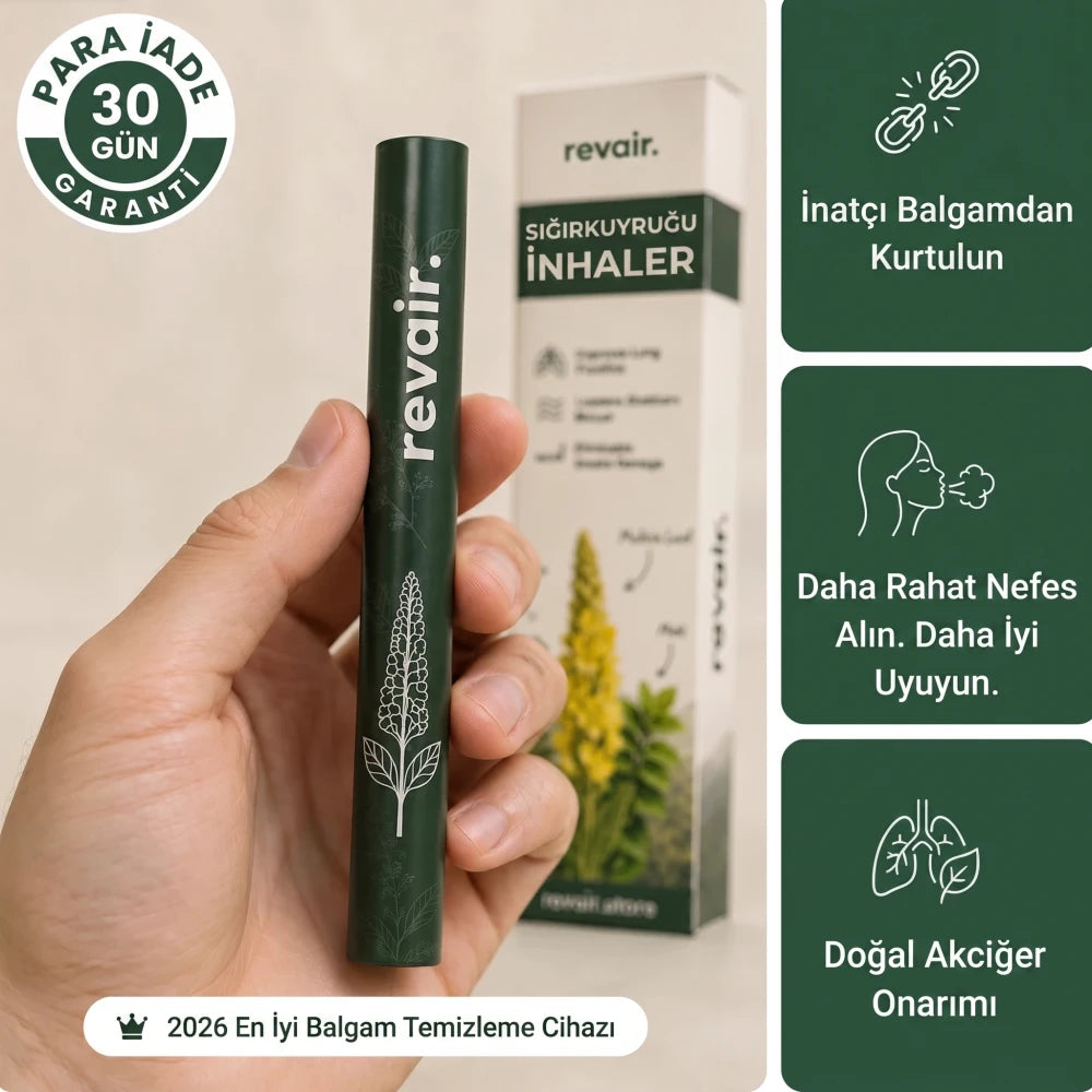Revair Sığırkuyruğu Özlü Bitkisel Nefes İnhaleri